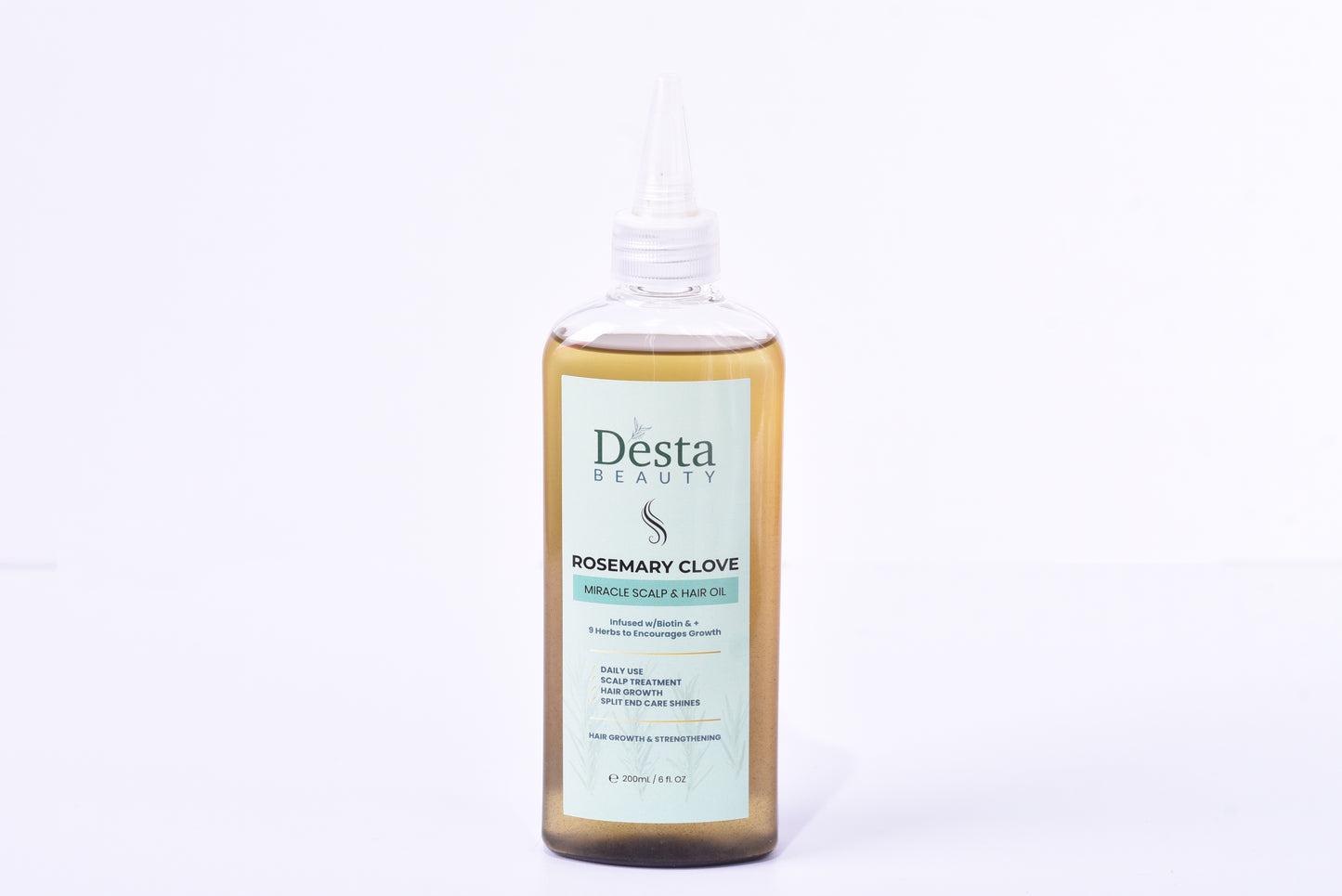Best Seller Rosemary Clove Scalp & Rapid Hair Growth Strengthening Hair Oil For Healthy Hair Growth, 6 oz (200ml)