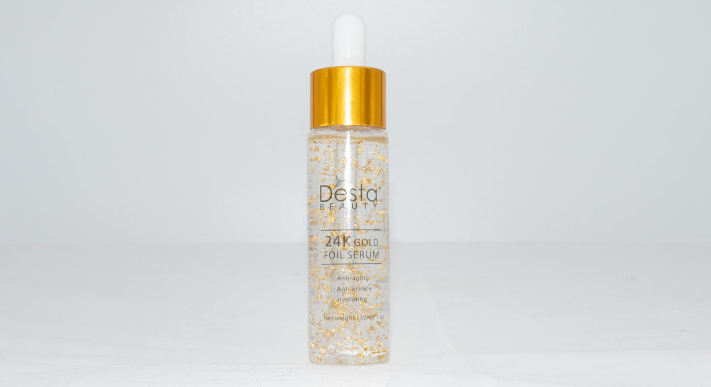 24 K Gold Foils Serum Anti-ageing, Rejuvenating Skin Repair