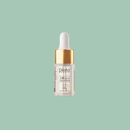 24 K Gold Foils Serum