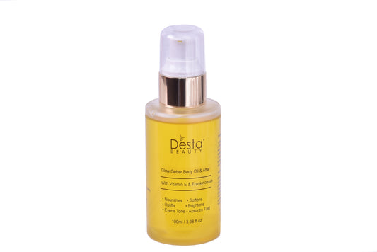 ✨ Glow Getter Body Oil  & Attar With Vitamin C & Frankincense for Radiance Boosting & Nourishing ✨
