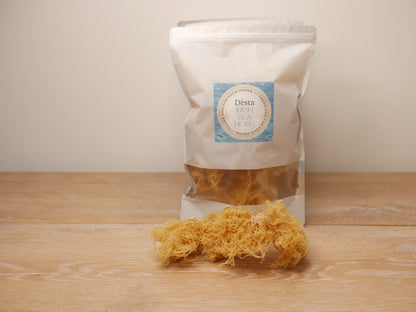 100% Wild Crafted Sun Dried Gold Sea Moss (Gracilaria)