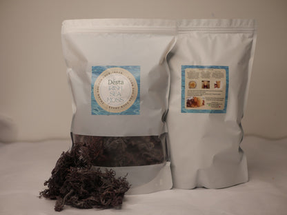 100% Wild Crafted Sun Dried Purple Sea Moss (Gracilaria)