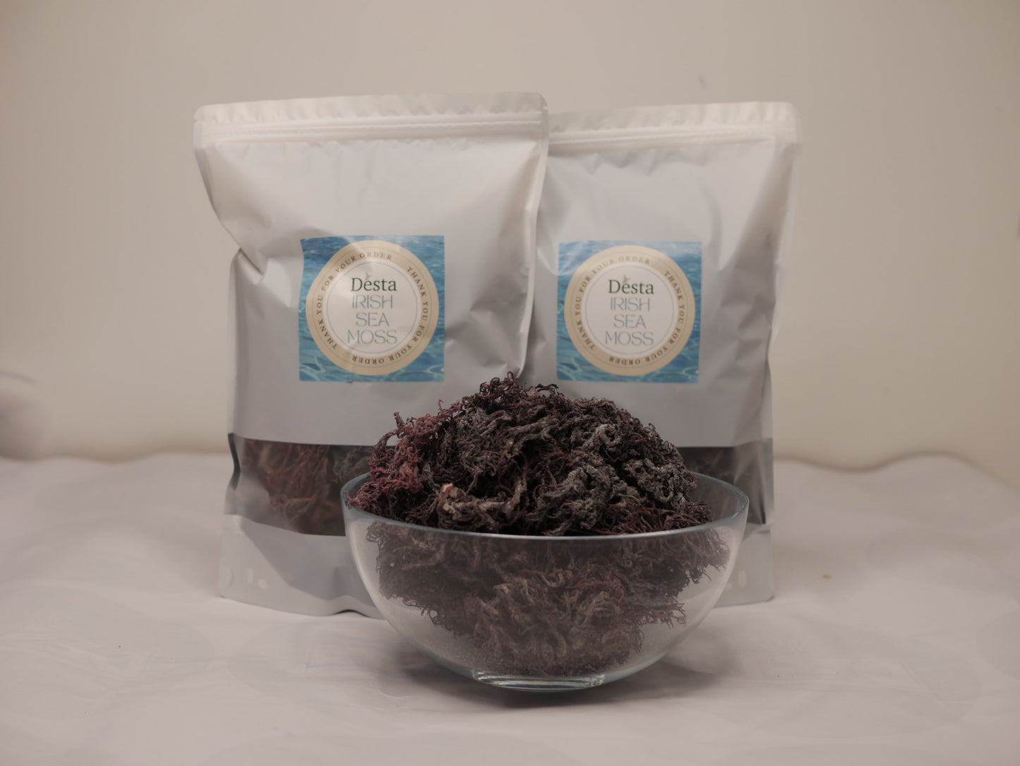 100% Wild Crafted Sun Dried Purple Sea Moss (Gracilaria)