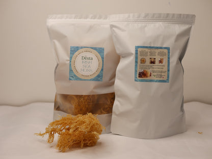 100% Wild Crafted Sun Dried Gold Sea Moss (Gracilaria)