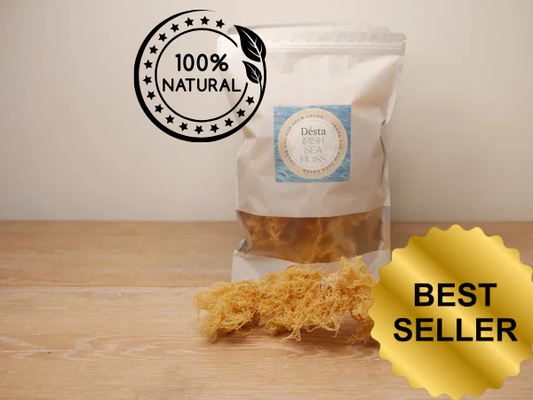 Wild Crafted Sun Dried Gold Sea Moss (Gracilaria)