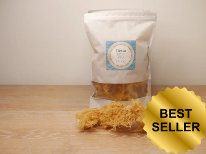 Wild Crafted Sun Dried Gold Sea Moss (Gracilaria)