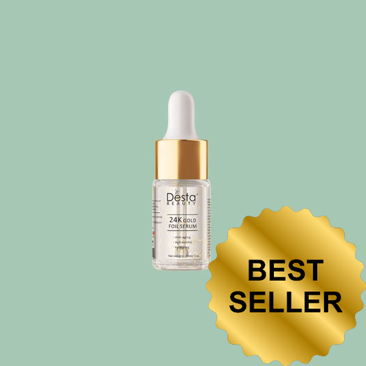 24 K Gold Foils Serum