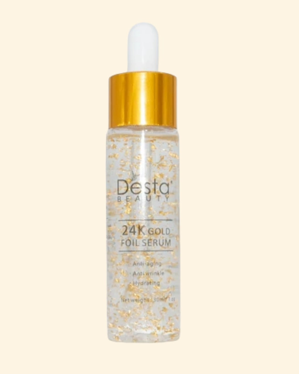 24 K Gold Foils Serum